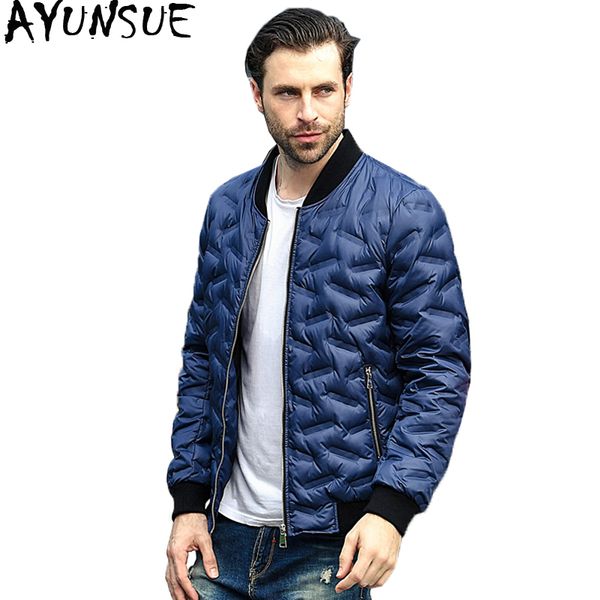 ayunsue white duck ultralight down jacket men's jackets plus size autumn winter coat baseball collar 6xl men korean casaco kj322, Black
ayunsue white duck ultralight down jacket men's jackets plus size autumn winter coat baseball collar 6xl men korean casaco kj322, Black