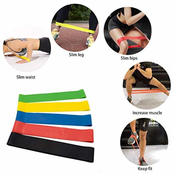 50sets 5pcs/set elastic resistance bands workout rubber loop for fitness gym strength training elastic fitness expander
50sets 5pcs/set elastic resistance bands workout rubber loop for fitness gym strength training elastic fitness expander