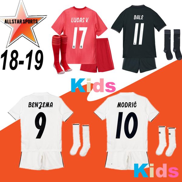 Kid kit ock 2018 2019 real madrid occer jer ey 18 19 boy child home hirt modric kroo i co a en io bale football
Kid kit ock 2018 2019 real madrid occer jer ey 18 19 boy child home hirt modric kroo i co a en io bale football