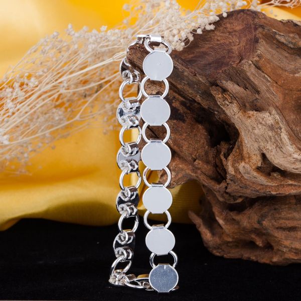 10pcs fit 10mm glass cabochon diy 22cm chain antique bronze silver plated round blank settings bezel pad bangle bracelet base, Black
10pcs fit 10mm glass cabochon diy 22cm chain antique bronze silver plated round blank settings bezel pad bangle bracelet base, Black