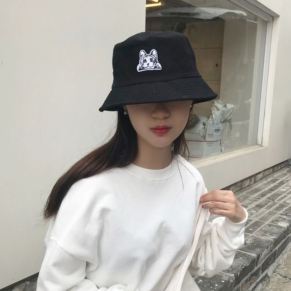 2018 new fashion summer reversible white black cat print fisherman bucket hats for womens ladies girls, Blue;gray
2018 new fashion summer reversible white black cat print fisherman bucket hats for womens ladies girls, Blue;gray