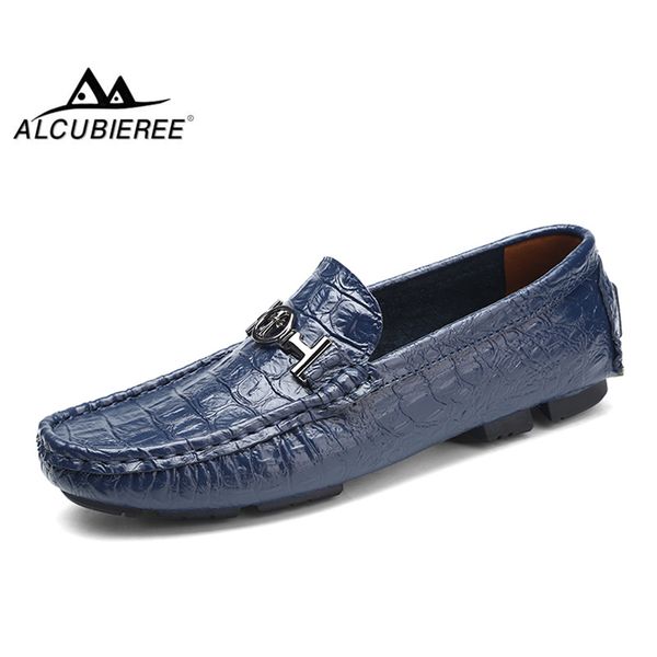 ALCUBIEREE Big Plus Size 38-50 Mens Crocodile Style Loafers Genuine Leather Flats Fashion Slip On Driving Shoes
ALCUBIEREE Big Plus Size 38-50 Mens Crocodile Style Loafers Genuine Leather Flats Fashion Slip On Driving Shoes
