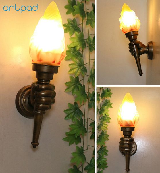 artpad american fire torch wall light indoor l bar dining room kitchen deco creative vintage retro left right hand wall lamp
artpad american fire torch wall light indoor l bar dining room kitchen deco creative vintage retro left right hand wall lamp