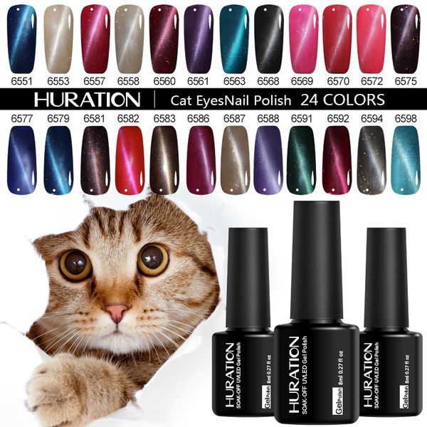 huration professional magnetic cat eye gel nail polish 24 species colour 8ml starry sky gel product uv led soak off varnish, Red;pink
huration professional magnetic cat eye gel nail polish 24 species colour 8ml starry sky gel product uv led soak off varnish, Red;pink