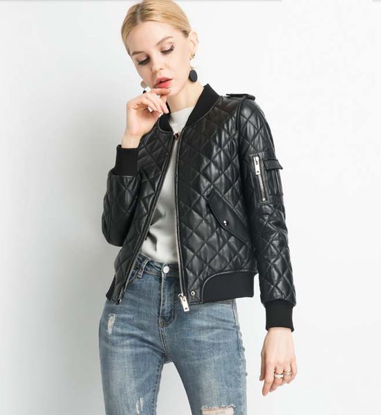 2019 women's winter spring autumn genuine sheepskin leather coat cotton padded lady female short jacket black white oversize xxl
2019 women's winter spring autumn genuine sheepskin leather coat cotton padded lady female short jacket black white oversize xxl