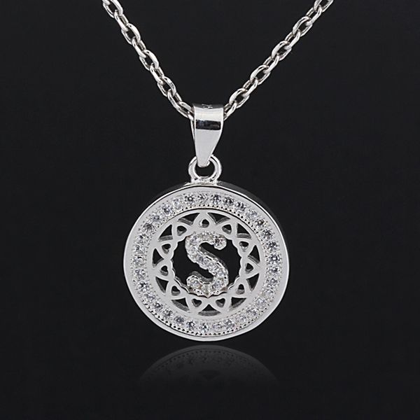 2018 fashion shimering jewelry silver cz clavicle chain charm letter s pendant necklace
2018 fashion shimering jewelry silver cz clavicle chain charm letter s pendant necklace