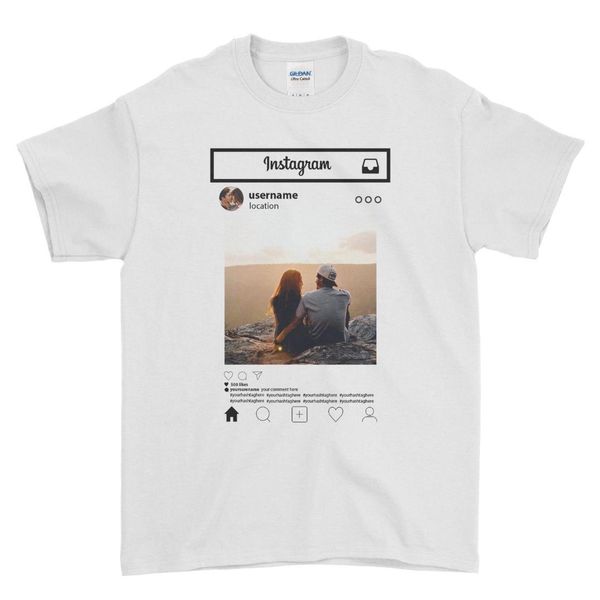 personalised t shirt instagram frame style insta p image custom hen stag, White;black
personalised t shirt instagram frame style insta p image custom hen stag, White;black
