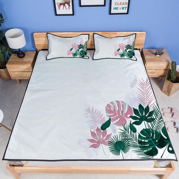 folding air conditioning mat summer mat printed ice silk cartoon three-piece / two sets home textile products tropical plant
folding air conditioning mat summer mat printed ice silk cartoon three-piece / two sets home textile products tropical plant