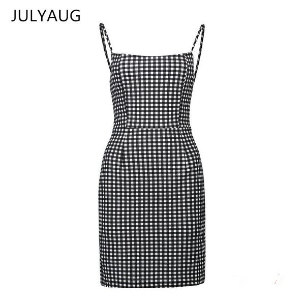 women adjustable spaghetti strap plaid slip dress female gingham dresses summer beach dress casual sundress sleeveless vestidos, White;black
women adjustable spaghetti strap plaid slip dress female gingham dresses summer beach dress casual sundress sleeveless vestidos, White;black