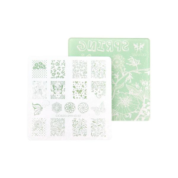 cici&sisi flower pattern nail art stamping plates template image nail stamp plate manicure decoration pedicure spring series 03, White
cici&sisi flower pattern nail art stamping plates template image nail stamp plate manicure decoration pedicure spring series 03, White