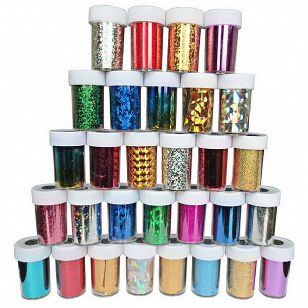 10pots/lot nail transfer foils holographic gold silver styling design nail foil stickers tool 46 colors, 120*4/roll, Black
10pots/lot nail transfer foils holographic gold silver styling design nail foil stickers tool 46 colors, 120*4/roll, Black