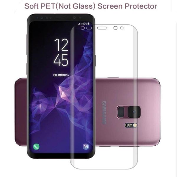Full Coverage Curved 3D Screen Protector PET Soft Film No Glass For iPhone XR XS MAX X 8 7 6 Samsung S6 S7 Edge S8 S9 Plus S10 S10e Note 9
Full Coverage Curved 3D Screen Protector PET Soft Film No Glass For iPhone XR XS MAX X 8 7 6 Samsung S6 S7 Edge S8 S9 Plus S10 S10e Note 9