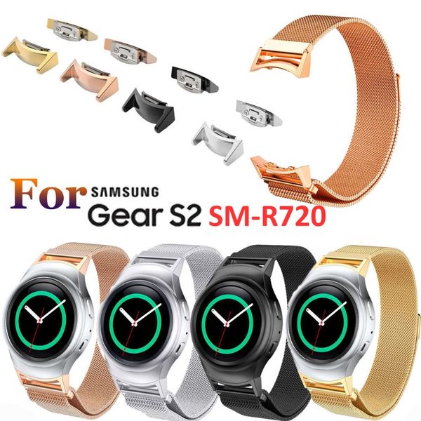 milanese loop sport band for samsung gear s2 sm-r720 stainless steel magnetic milanese replacement sport strap with connector, Black;brown
milanese loop sport band for samsung gear s2 sm-r720 stainless steel magnetic milanese replacement sport strap with connector, Black;brown