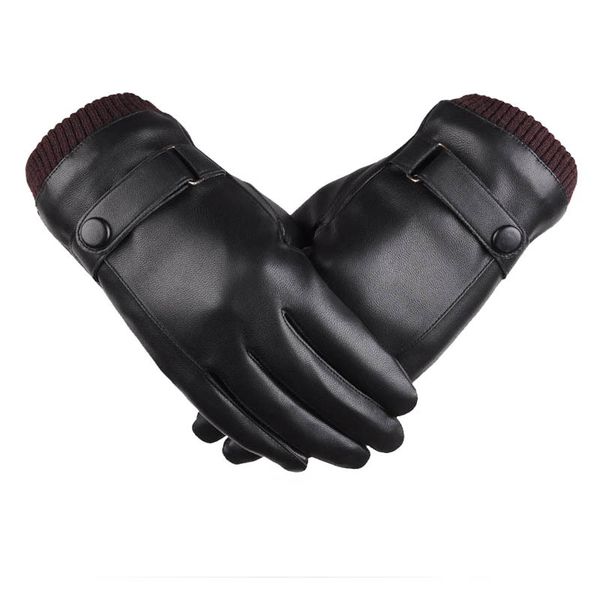pu leather men' gloves thermal winter touch screen wrist driving warm fleece lining gloves male flexible knit cuffs, Blue;gray
pu leather men' gloves thermal winter touch screen wrist driving warm fleece lining gloves male flexible knit cuffs, Blue;gray