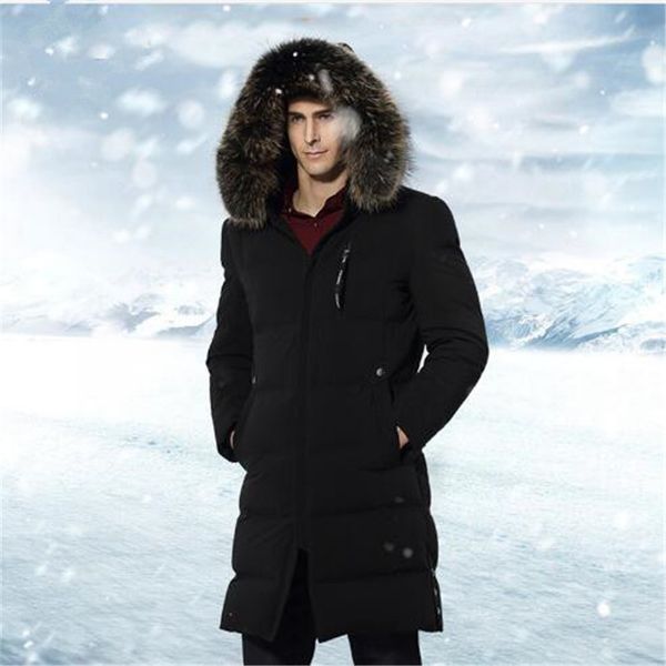 men's down jacket 90% duck down winter jacket warm long coat big fur hooded removable outerwear 6xl, Black;white
men's down jacket 90% duck down winter jacket warm long coat big fur hooded removable outerwear 6xl, Black;white