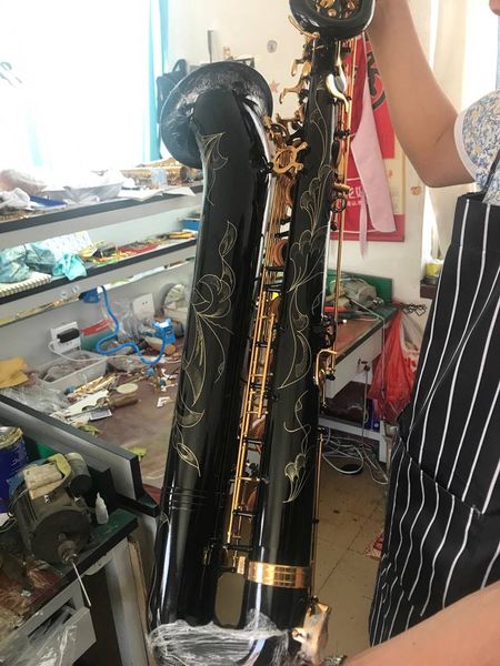 wholesale- made in china new black nickel gold mark mk low bari baritone sax saxophone
wholesale- made in china new black nickel gold mark mk low bari baritone sax saxophone