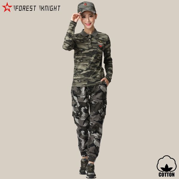 army camo cotton lapel polo t shirt women outdoor camping trekking hiking tactical female tee long sleeve t-shirt leisure, Gray;blue
army camo cotton lapel polo t shirt women outdoor camping trekking hiking tactical female tee long sleeve t-shirt leisure, Gray;blue
