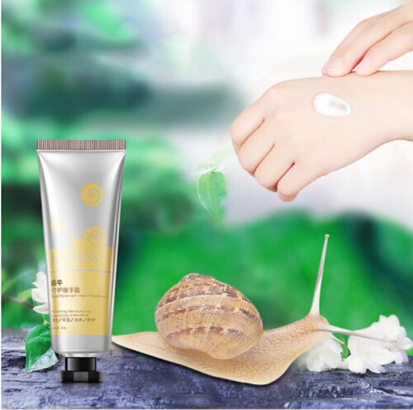New Arrival 6pc Snail Serum Hand Cream Nourishing Hand Care Moisturizing Hydra Moisturizing Nourishing Skin Care Hands Lotion Set