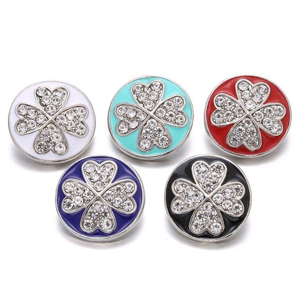 10pcs 2019 new snap jewelry crystal four-leaf clover 18mm 20mm metal snap buttons fit diy snap bracelet bangle for women girls, Bronze;silver
10pcs 2019 new snap jewelry crystal four-leaf clover 18mm 20mm metal snap buttons fit diy snap bracelet bangle for women girls, Bronze;silver