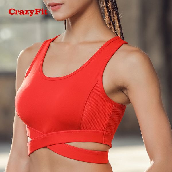 crazyfit high impact sports bra plus size 2018 women 4xl red black green yoga gym bras padded workout running fitness brassiere, White;black
crazyfit high impact sports bra plus size 2018 women 4xl red black green yoga gym bras padded workout running fitness brassiere, White;black