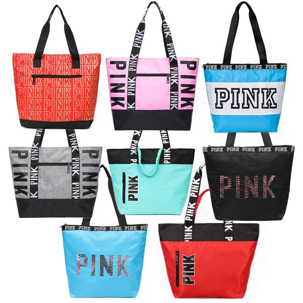 Женщины Модельер Сумочка Розовое Письмо Сумка Дамы Девушки Тотализатор Водонепроницаемый Путешествия Сумки 27 Стили
Женщины Модельер Сумочка Розовое Письмо Сумка Дамы Девушки Тотализатор Водонепроницаемый Путешествия Сумки 27 Стили