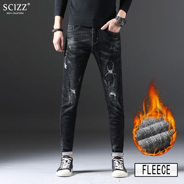 2018 fashionable black fleece mens jeans casual ripped pants men's classic jeans 18r860, Blue
2018 fashionable black fleece mens jeans casual ripped pants men's classic jeans 18r860, Blue