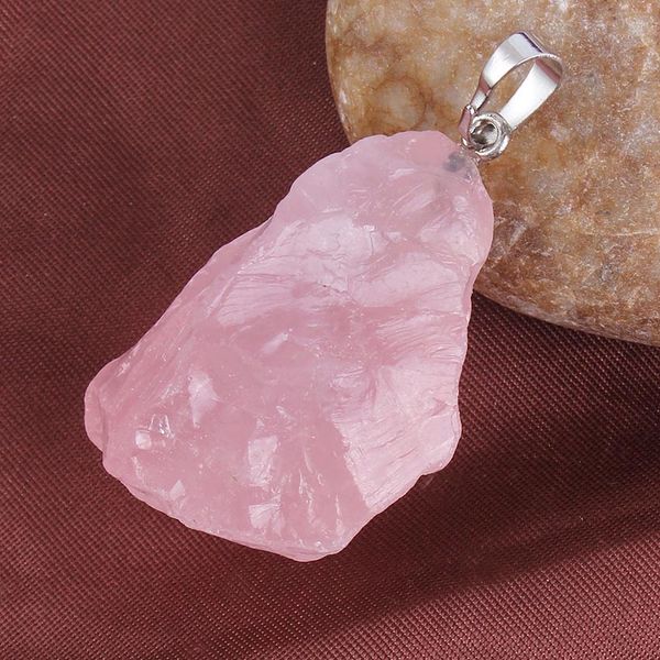 kraft-beads popular silver plated irregular shape natural rose pink quartz connector pendant fashion jewelry, Black
kraft-beads popular silver plated irregular shape natural rose pink quartz connector pendant fashion jewelry, Black