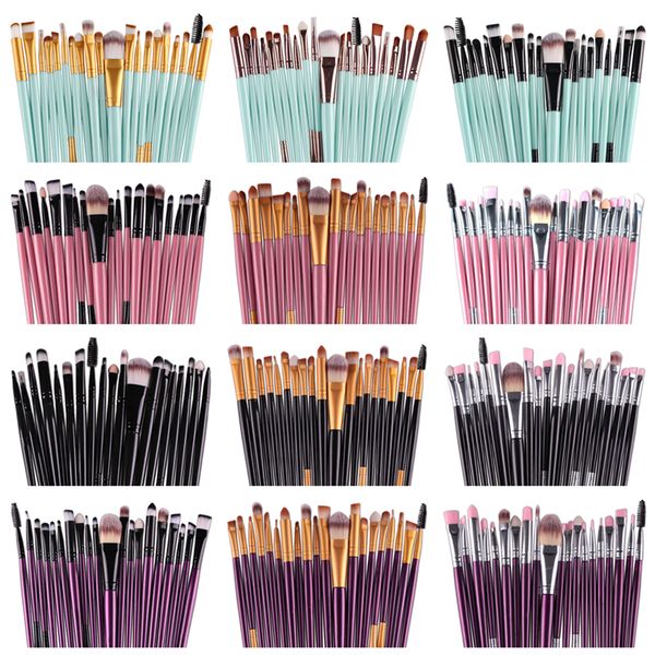 20pcs makeup brushes kits eye shadow foundation powder eyebrow eyelash lip brush cosmetic eye brush tool 20pcs/set j1546
20pcs makeup brushes kits eye shadow foundation powder eyebrow eyelash lip brush cosmetic eye brush tool 20pcs/set j1546