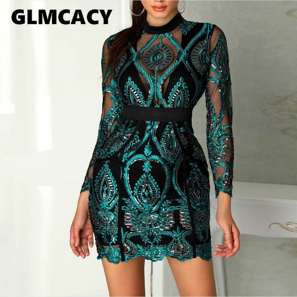 women long sleeve mesh see through sequined backless dresses ladies hollow out lace maxi formal party elegant bodycon dress, Black;gray
women long sleeve mesh see through sequined backless dresses ladies hollow out lace maxi formal party elegant bodycon dress, Black;gray