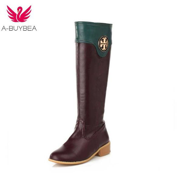 women casual mid heels pu leather smooth leather knee high boots shoes 2018 new female ladies round toe footwear boots shoes, Black
women casual mid heels pu leather smooth leather knee high boots shoes 2018 new female ladies round toe footwear boots shoes, Black
