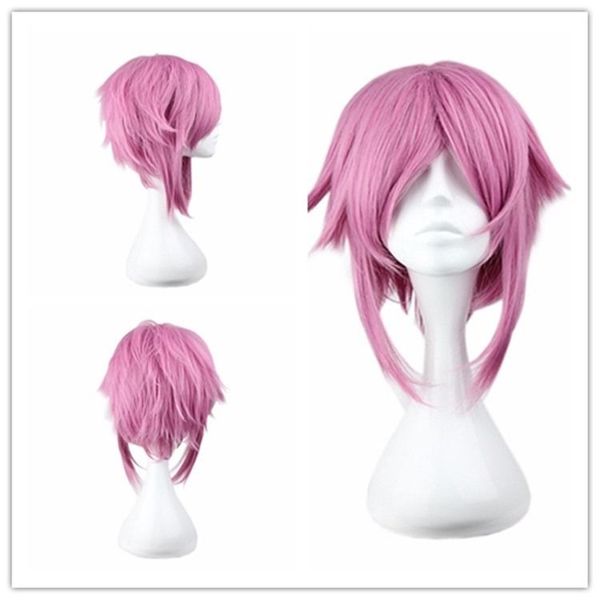 cosplay wig 40cm/15.7" for sword art online lizbeth fanart / shinozaki rika pink, Black;brown
cosplay wig 40cm/15.7" for sword art online lizbeth fanart / shinozaki rika pink, Black;brown