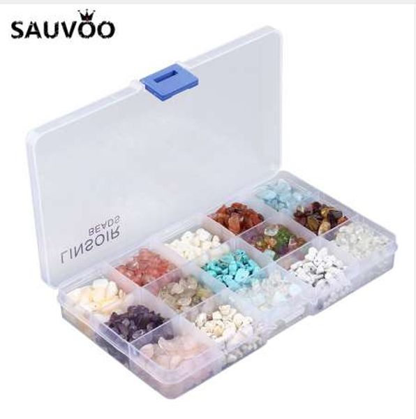 15 type 1set /lot orm gravel loose beads set of box natural stone beads 5-8mm diy material bracelet jewellery making f2979, Black
15 type 1set /lot orm gravel loose beads set of box natural stone beads 5-8mm diy material bracelet jewellery making f2979, Black
