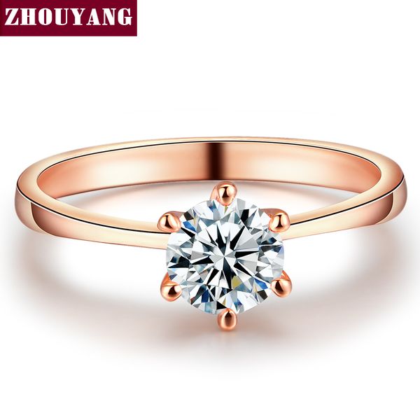 zyr014 real rose gold color six claw cubic zirconia round cut 1 6mm wedding ring austrian crystals wholesale for women, Silver
zyr014 real rose gold color six claw cubic zirconia round cut 1 6mm wedding ring austrian crystals wholesale for women, Silver