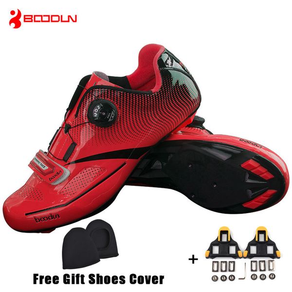 boodun men pro road cycling shoes breathable bike shoes auto-locking athletic racing bicycle sneakers sapatilha ciclismo, Black
boodun men pro road cycling shoes breathable bike shoes auto-locking athletic racing bicycle sneakers sapatilha ciclismo, Black
