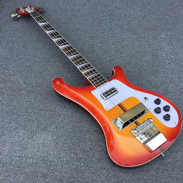 4 strings cherry sunburst sandwich 4003 electric bass guitar neck thru body, chorme hardware, triangle mop fingerboard inlay
4 strings cherry sunburst sandwich 4003 electric bass guitar neck thru body, chorme hardware, triangle mop fingerboard inlay