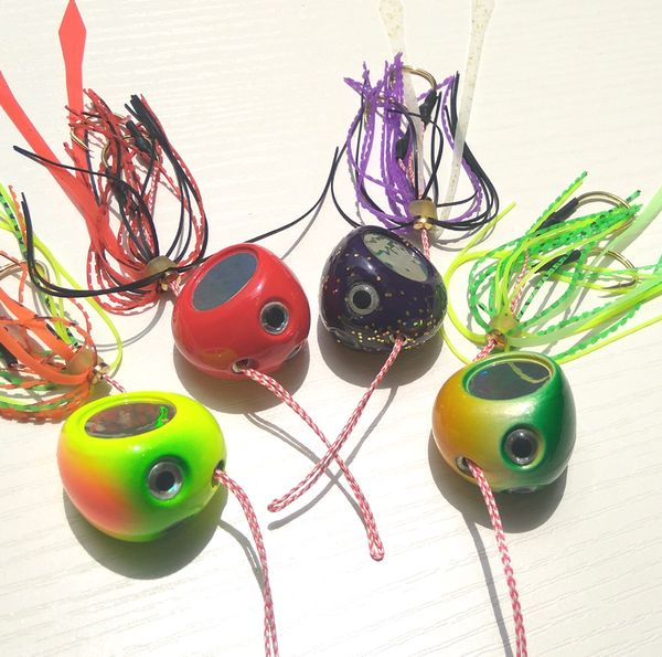 4pcs 120g/100g/80g/60g/40g jig head with fishing lure skirt lead jig lead fish jigging lure metal fishing lure tackle hard
4pcs 120g/100g/80g/60g/40g jig head with fishing lure skirt lead jig lead fish jigging lure metal fishing lure tackle hard