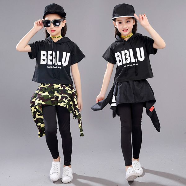 new style fashion kids ballroom modern jazz hip hop dance competition costume set for girls street dancing clothing, Black;red
new style fashion kids ballroom modern jazz hip hop dance competition costume set for girls street dancing clothing, Black;red