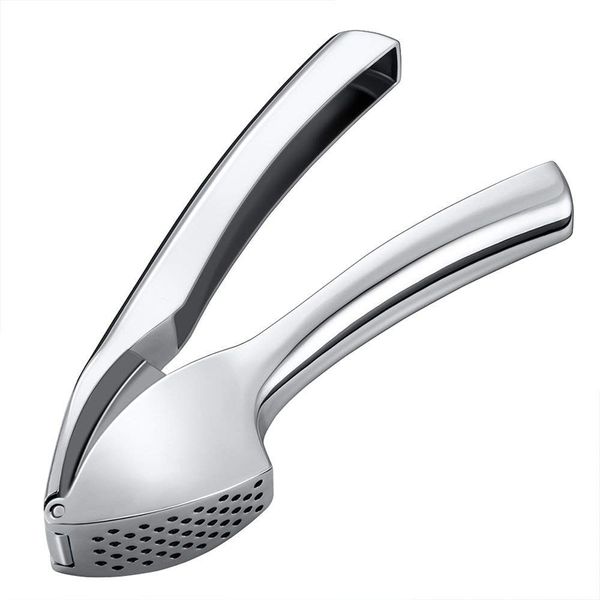 garlic press garlic crusher ginger mincer squeezer chopper stainless handle labor-saving for home chef
garlic press garlic crusher ginger mincer squeezer chopper stainless handle labor-saving for home chef