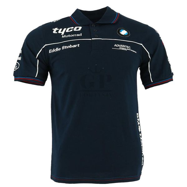 

new 2018 tas racing motorcycle polo shirt motogp team motorrad polo for tyco men's short motorbike cotton t-shirts