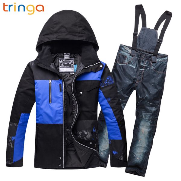 tringa new ski suits for men ski jacket pants waterproof breathable snowboarding snow suits male warm outdoor sports sets
tringa new ski suits for men ski jacket pants waterproof breathable snowboarding snow suits male warm outdoor sports sets
