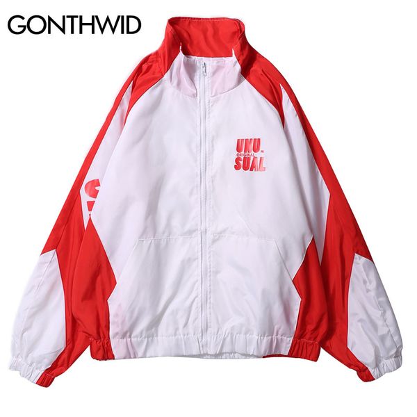 gonthwid color block patchwork printed jackets men/women hip hop casual loose windbreaker track jacket coat 2018 male streetwear, Black;brown
gonthwid color block patchwork printed jackets men/women hip hop casual loose windbreaker track jacket coat 2018 male streetwear, Black;brown