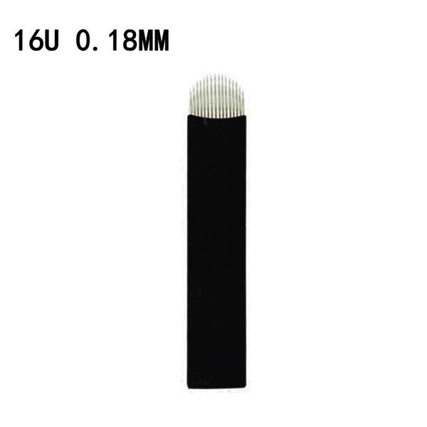 Microblading Needle,50PCS 16 U Shape 0.18MM Eyebrow Tattoo Blades For 3D Embroidery Manual Microblade Pen Permanent Makeup Supplies
Microblading Needle,50PCS 16 U Shape 0.18MM Eyebrow Tattoo Blades For 3D Embroidery Manual Microblade Pen Permanent Makeup Supplies