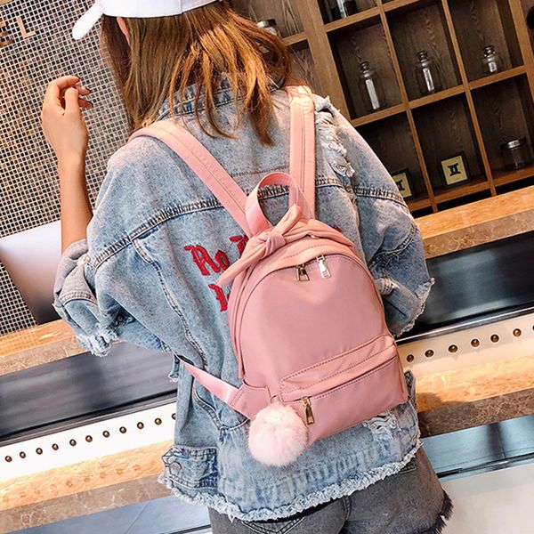 nylon women backpacks cute bownot women school travel backpack 2018 fashion hairball girls schoolbag big capacity child backpack
nylon women backpacks cute bownot women school travel backpack 2018 fashion hairball girls schoolbag big capacity child backpack
