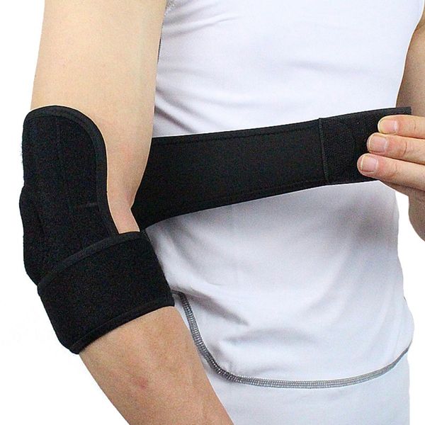 1pcs adjustable elbow support pads with spring supporting protector sports safety for gym tennis, Black;gray
1pcs adjustable elbow support pads with spring supporting protector sports safety for gym tennis, Black;gray