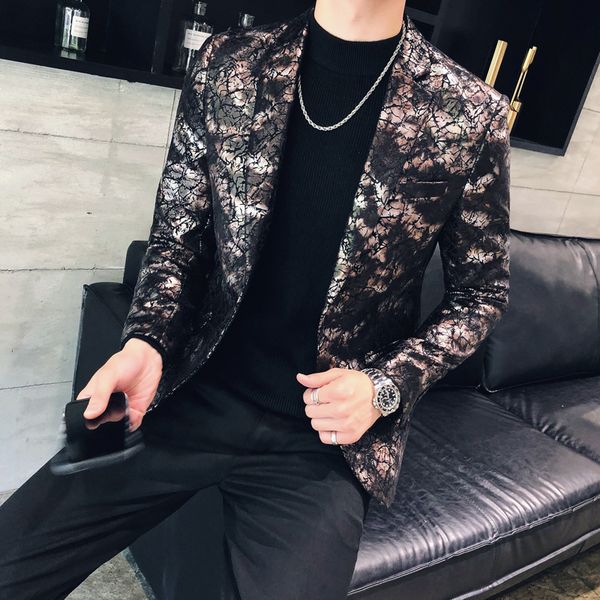 модный slim fit печатных blazer hombrechaqueta hombre формальный блейзер мужской свадебный выпускной вечер для мужчин костюм куртка, White;black
модный slim fit печатных blazer hombrechaqueta hombre формальный блейзер мужской свадебный выпускной вечер для мужчин костюм куртка, White;black