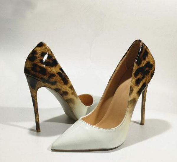 2018 new genuine patent leather white leopard women wedding shoes ultra thin red bottom high heels pumps size 34-45, Black
2018 new genuine patent leather white leopard women wedding shoes ultra thin red bottom high heels pumps size 34-45, Black
