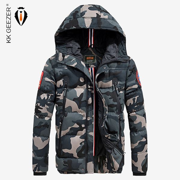 men camouflage cotton-padded jacket winter brand warm thicken coats business pocket famous army bomber, Black
men camouflage cotton-padded jacket winter brand warm thicken coats business pocket famous army bomber, Black