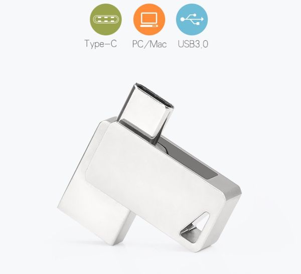 

Мини USB флэш-накопитель флэш-диск 2-в-1 3.0 памяти USB флэш-диск флешки 16 ГБ 32 г 64 г 128 г Т