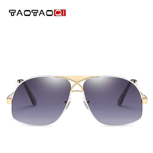 taotaoqi men's sunglasses brand designer pilot male sun glasses eyeglasses gafas masculino for men 2018, White;black
taotaoqi men's sunglasses brand designer pilot male sun glasses eyeglasses gafas masculino for men 2018, White;black