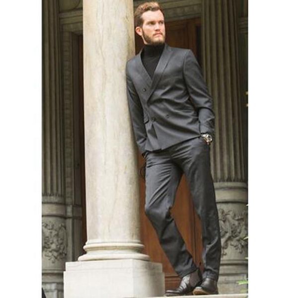 brand new dark grey men wedding tuxedos groom tuxedos peak lapel double-breasted men blazer 2 piece suit(jacket+pants+tie) 1388, Black;gray
brand new dark grey men wedding tuxedos groom tuxedos peak lapel double-breasted men blazer 2 piece suit(jacket+pants+tie) 1388, Black;gray